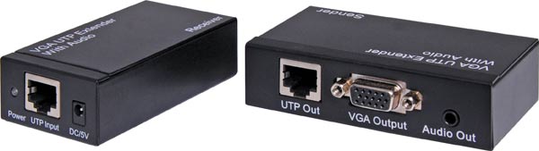 A3221A • VGA + Audio Balun UTP - Single 