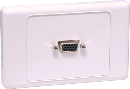 P5920 • VGA Wallplate Dual Cover - Screw