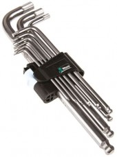 Wera L Shape Long Arm Hex Key Set 9 piec