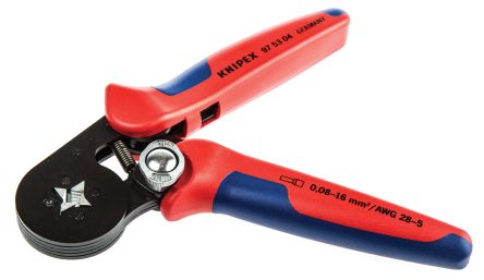 Knipex Crimping Tool, Bootlace Ferrule, 