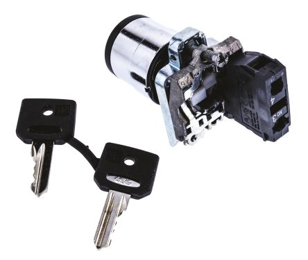 Key Switch 2 Pos Stay Put 1NO Key No 455