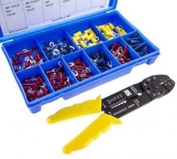 RS Pro Crimp terminal Kit, Insulated Ter