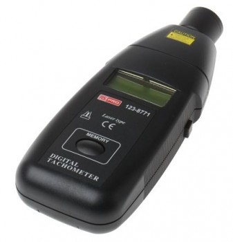 RS Pro Tachometer, Best Accuracy ±0.05 %