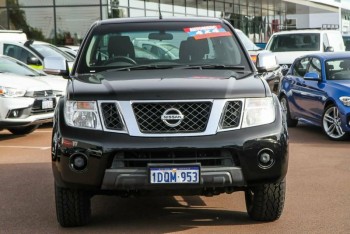 2011 Nissan Navara St-x Utility (Black)