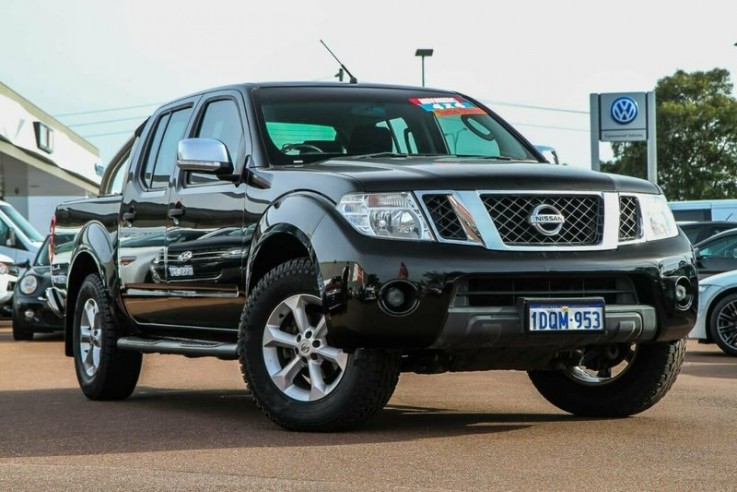 2011 Nissan Navara St-x Utility (Black)