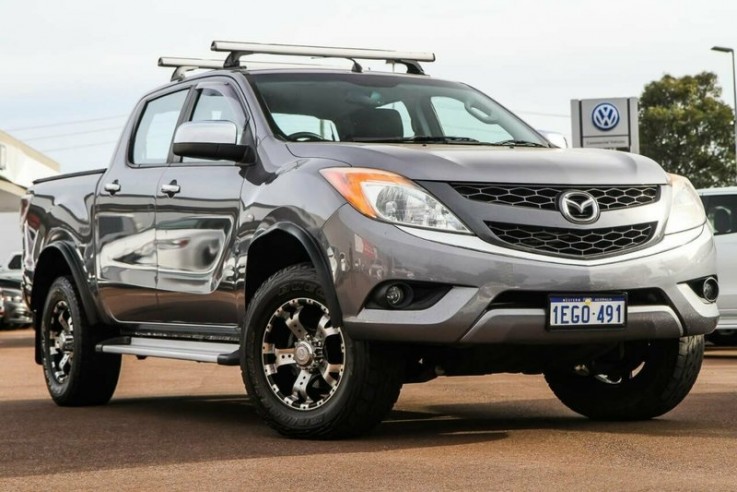 2013 Mazda Bt-50 Xtr Utility (Grey)