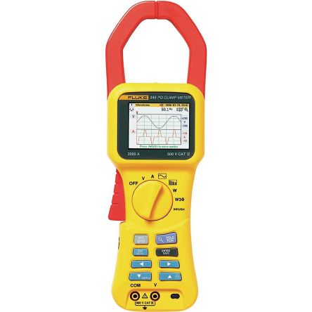 Fluke 345 Clampmeter, Max Current 1.4kA 