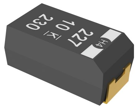 KEMET 10μF 16V dc Tantalum Capacitor MnO