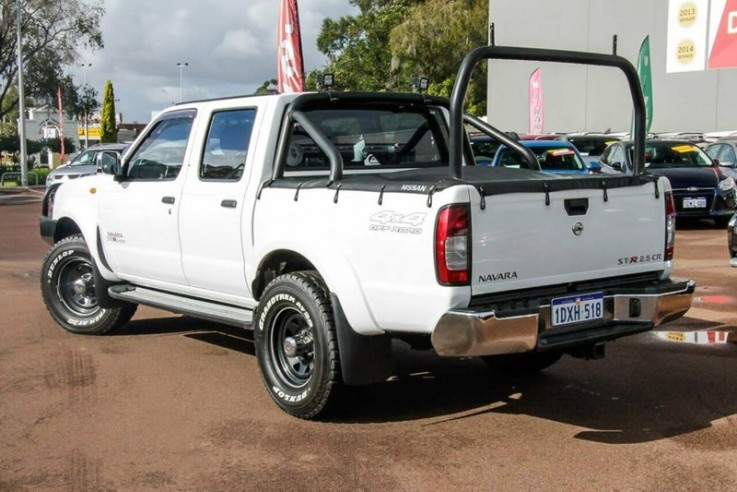 2012 Nissan Navara St-r Utility (White)