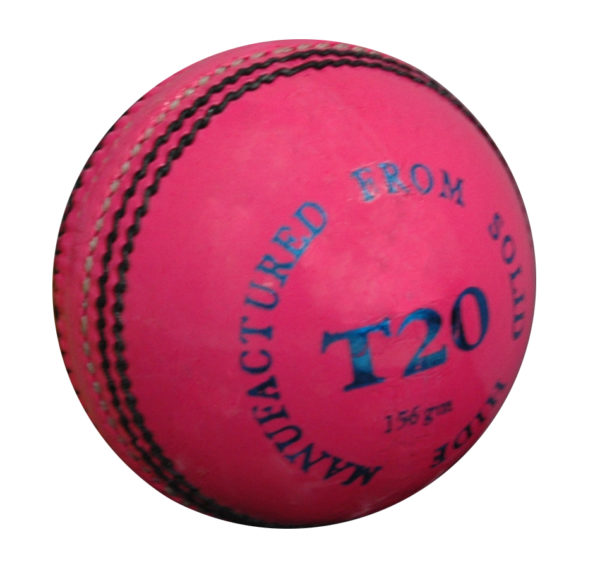 Cricket Ball Dukes 4 Piece T20 Pink 156g