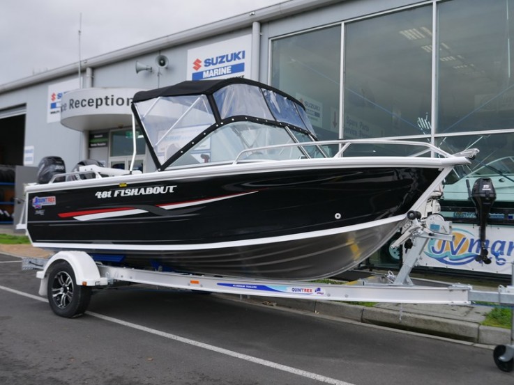 QUINTREX 481 FISHABOUT DLX - RUNABOUT