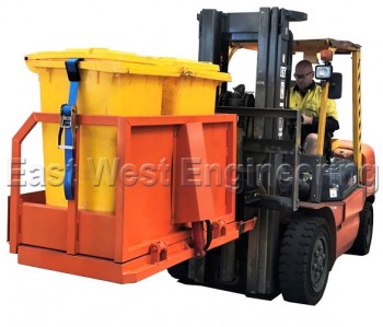 sideways wheelie Bin Tipper FHB24