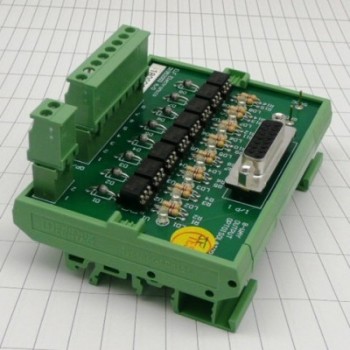 8 way Individual Output opto-Isolator 