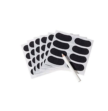 Eye Black Stickers with White Pencil for