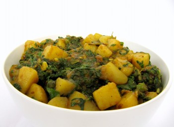 Aloo palak