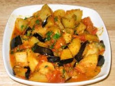 Aloo eggplant