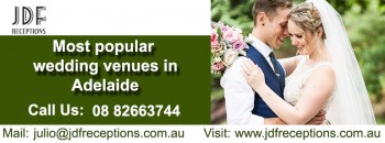 Best Wedding Receptions in Adelaide| JDF