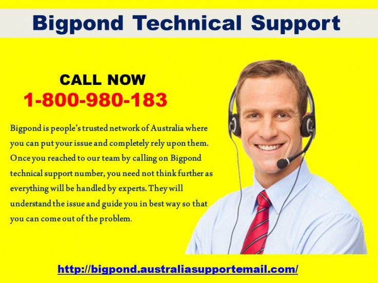 Bigpond Technical Support 1-800-980-183