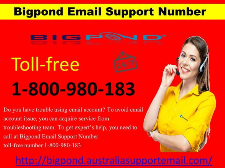 Bigpond Email Support Number 1800980183