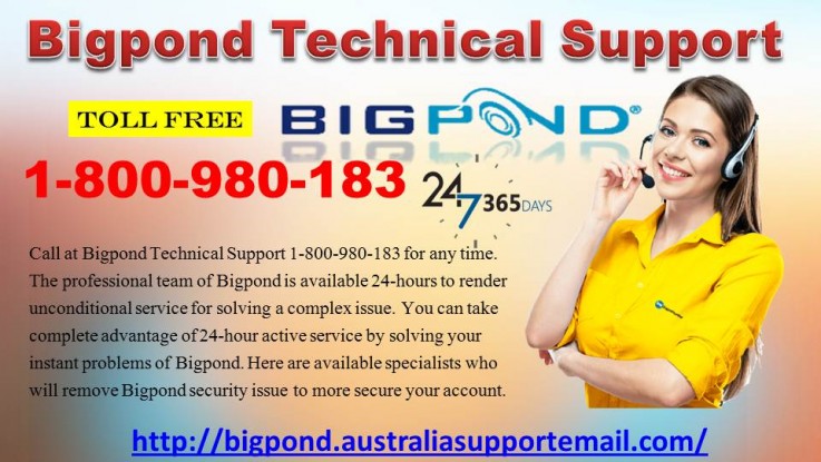 Bigpond Technical Support 1-800-980-183