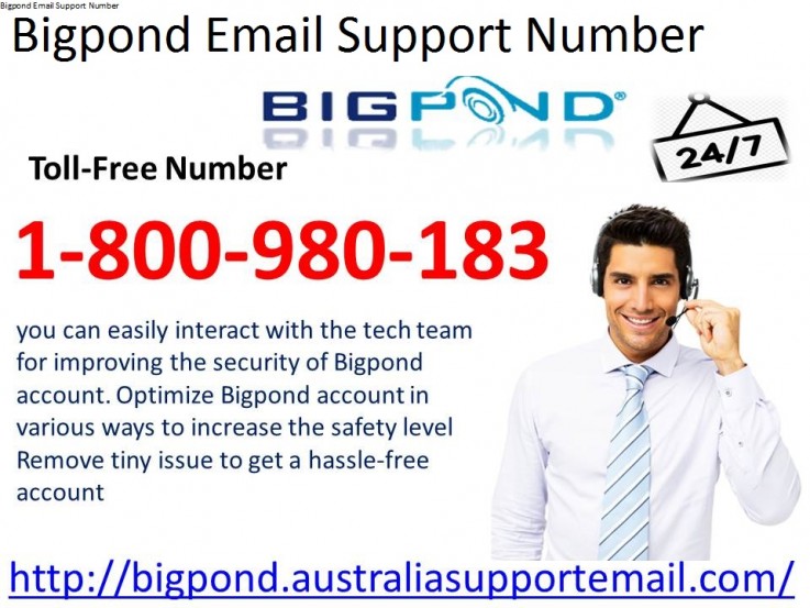 Bigpond Email Support Number 1800980183