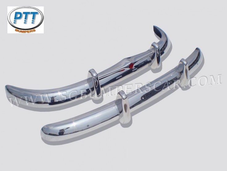 Volvo PV 444 Bumper 1947 -1958 in Stainless steel