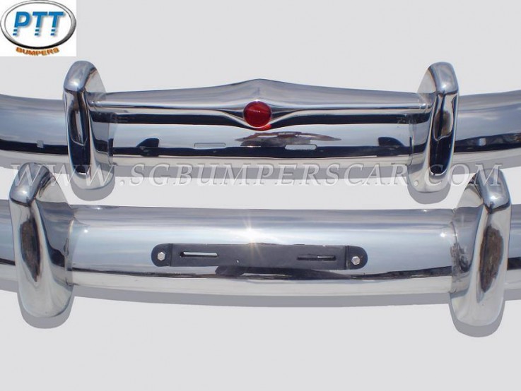 Volvo PV 444 Bumper 1947 -1958 in Stainless steel