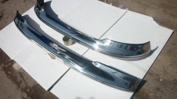 Volvo PV 444A Bumper in Stainless steel