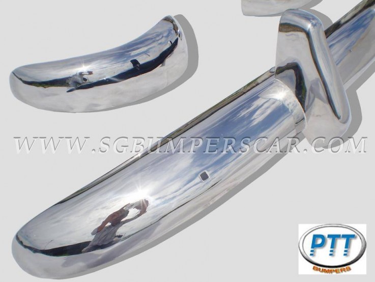 Volvo PV 445 Duett Bumper 1953 -1969 in Stainless Steel