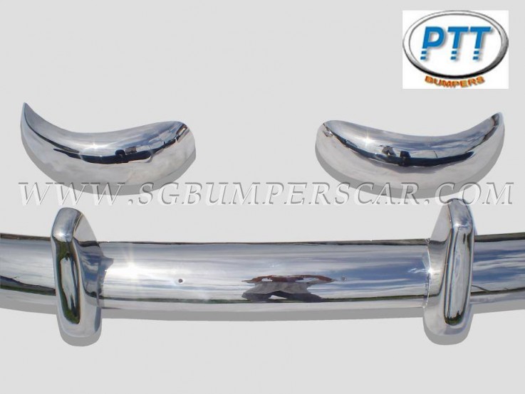 Volvo PV 445 Duett Bumper 1953 -1969 in Stainless Steel