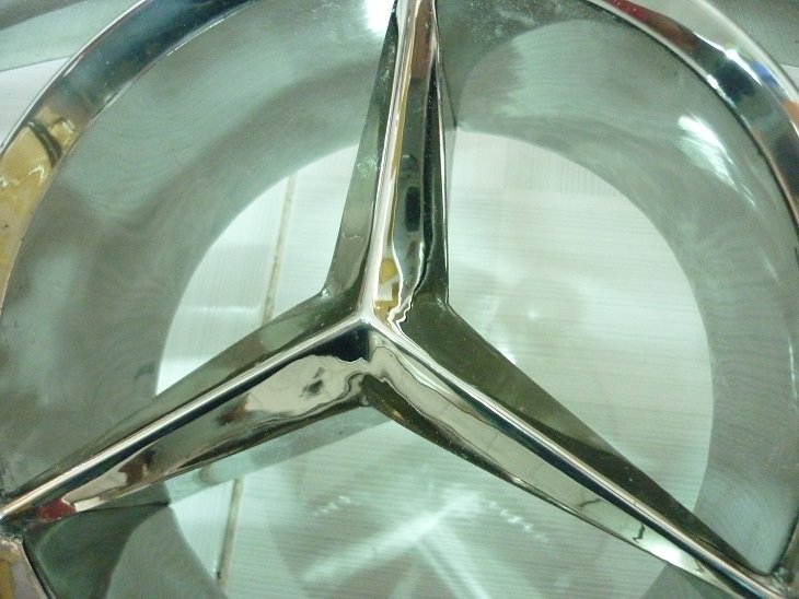 Mercedes 190SL Grill in Stainless Steel