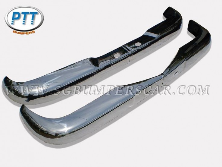 Mercedes W110 Bumper 1961 -1968 in Stainless steel