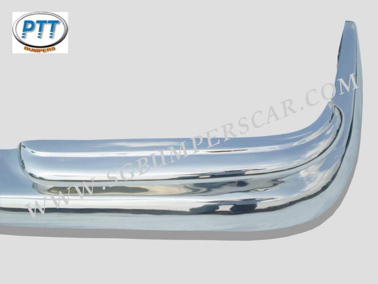 Mercedes W111 Coupe 2 Door Bumper 1959 - 1968 in Stainless Steel