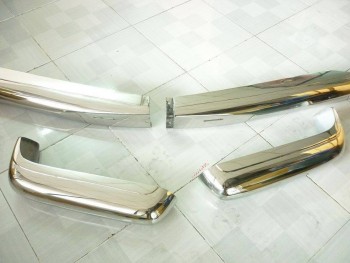 Mercedes W113 Bumper in stainless Steel