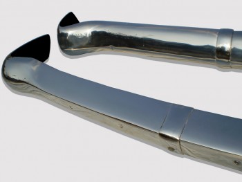 Opel Rekord P1 Bumper 1957-1960 in Stainless Steel