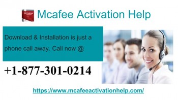 Get Your Mcafee Activate just Dial +1 877 301 0214 Help