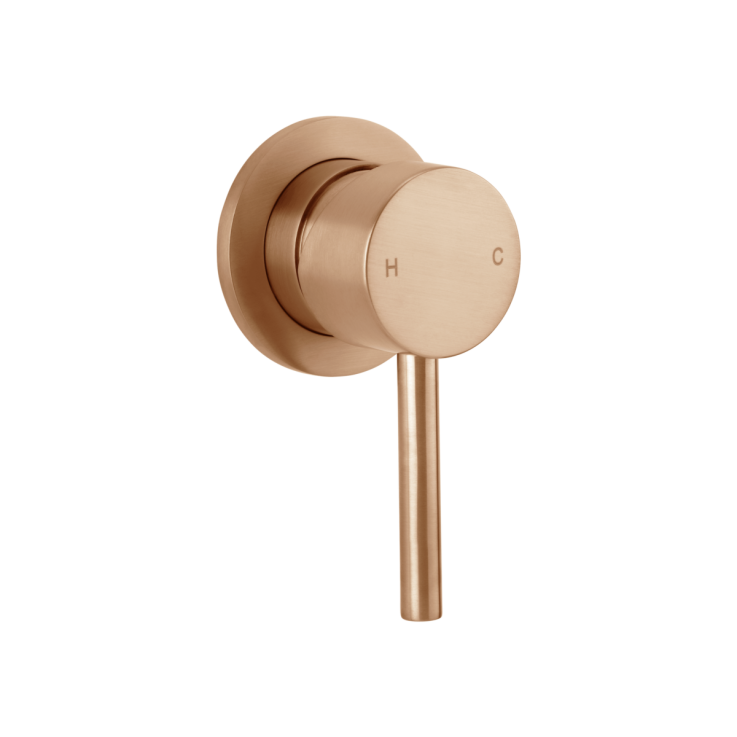  Brushed Copper Minimal Mixer