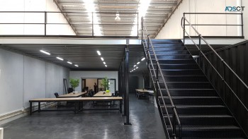 Dynamic Warehouse Solutions - Mezzanine floor office