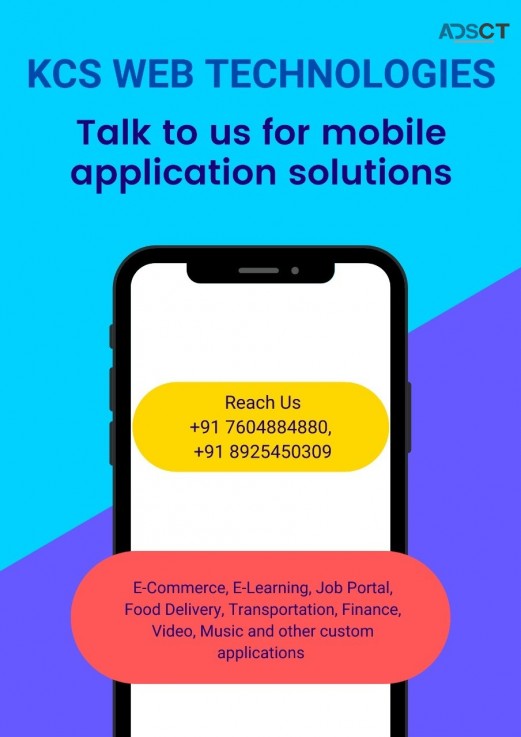 Mobile Applications from KCS Web Technologies