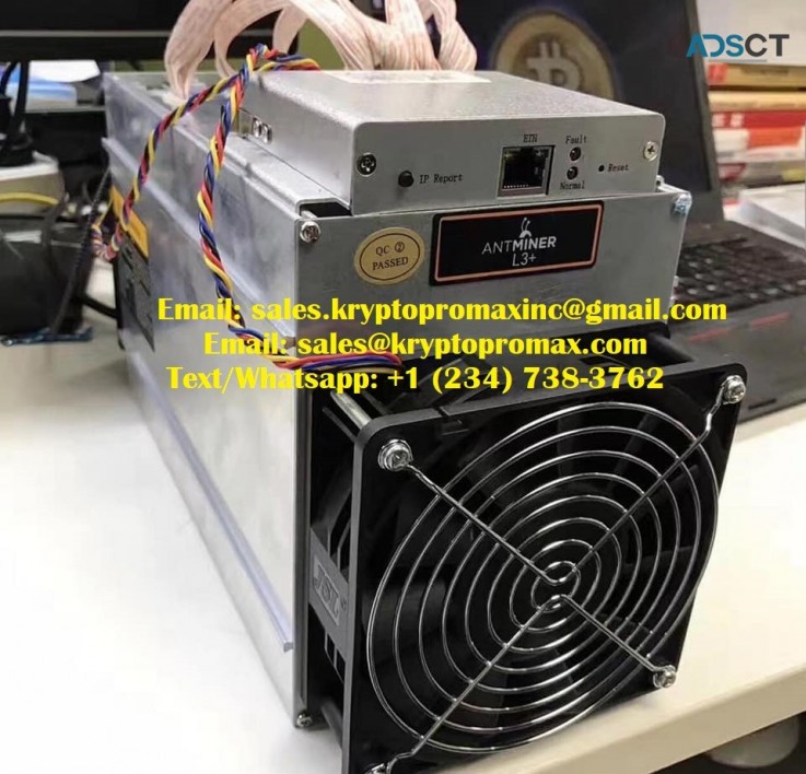 Bitmain Antminer L3+ (600Mh) | Cryptocur