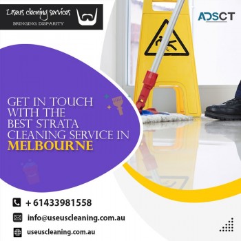 Get in touch with the best strata cleaning service in Melbourne