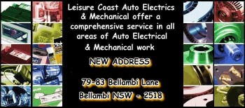 Leisure Coast Auto Electrics &amp; Mechanical