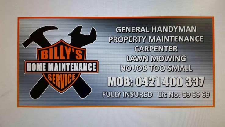 Billy's Home Maintenance Services