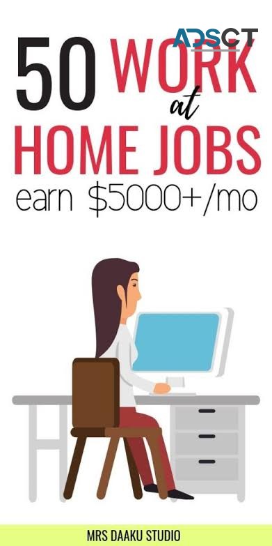 $500-$5000 work from home job now hiring