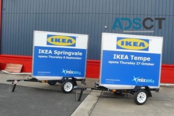 Mobile Advertising Trailer in Melbourne - Trailer Signs