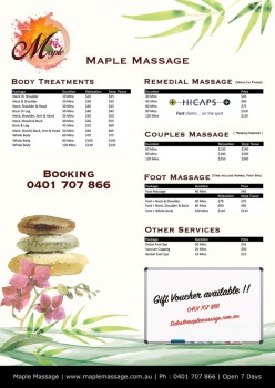 Maple Massage &amp; Beauty