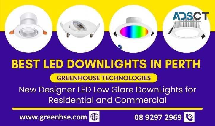 Best LED Low Glare Downlights in Perth B