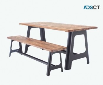 Craftsman Table & Bench Alfresco