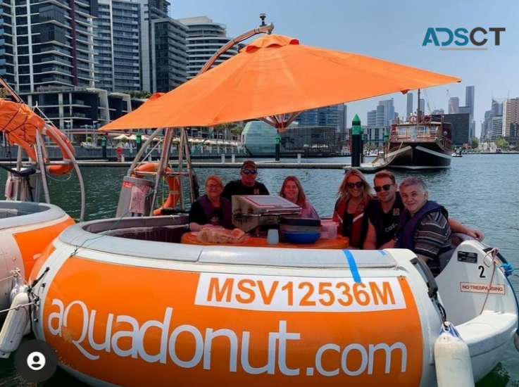 BBQ BOAT HIRE MELBOURNE - Aqua Donut (www.aquadonut.com)