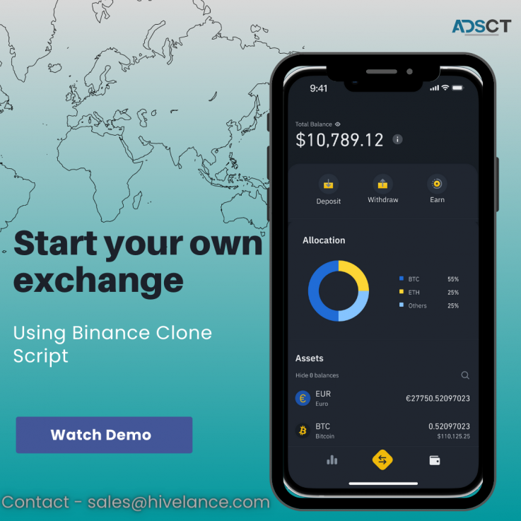 Binance clone app development